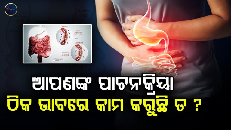 ଆପଣଙ୍କ ପାଚନକ୍ରିୟା ଠିକ ଭାବରେ କାମ କରୁଛି ତ?