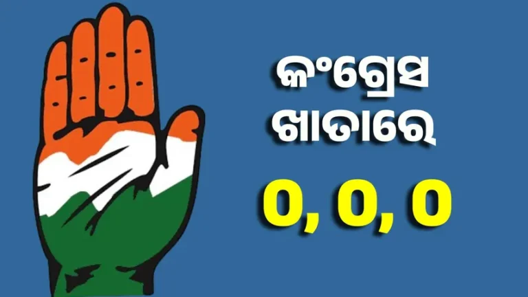 କଂଗ୍ରେସ ଉପରେ ନାହିଁ ଦିଲ୍ଲୀବାସୀଙ୍କ ଭରସା: ଶୂନ ସିନା ପାଇଲା କିନ୍ତୁ ଭୋଟ୍ ହାର ବଢିଲା