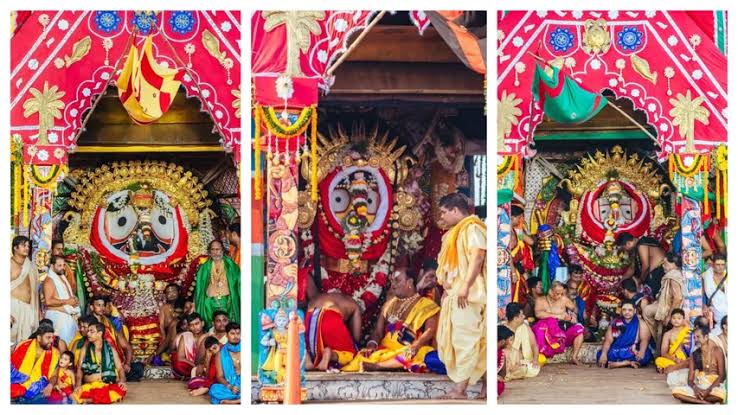 ଆଜି  ଶ୍ରୀଜୀୟୁଙ୍କ ପବିତ୍ର ସୁନାବେଶ