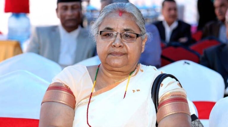 ନେପାଳର ଅନ୍ତରୀଣ ପ୍ରଧାନମନ୍ତ୍ରୀ ହେଲେ ସୁଶୀଳା କାର୍କି