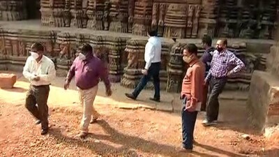 ଲିଙ୍ଗରାଜ ମନ୍ଦିରରେ ପହଞ୍ଚିଲା ASI ଟିମ୍‌