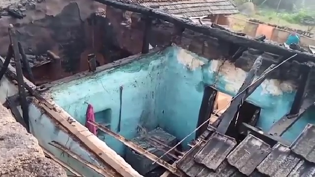ଶ୍ବଶୁର ଘରେ ନିଆଁ ଲଗାଇ ଜ୍ୱାଇଁ ଫେରାର