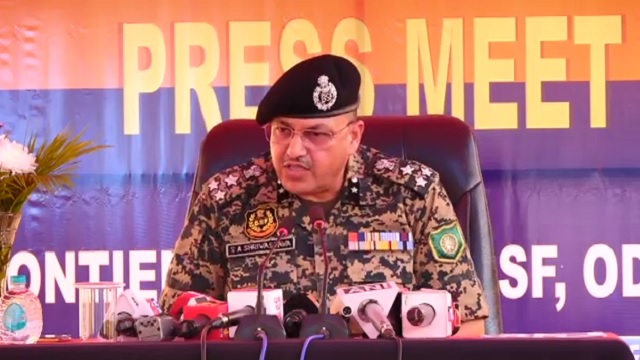 ମାଓବାଦୀଙ୍କୁ ବିଏସଏଫ ଆଇଜିଙ୍କ କଡ଼ା ଚେତାବନୀ, ଆତ୍ମସମର୍ପଣ କର ନଚେତ୍ ଏନ୍‌କାଉଣ୍ଟର