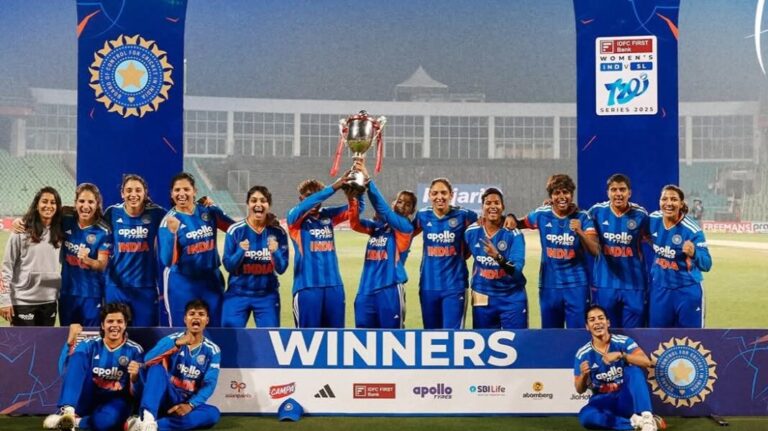 ହରମନପ୍ରୀତଙ୍କ ଅର୍ଦ୍ଧଶତକ; ଭାରତ ଟି୨୦ ଶୃଙ୍ଖଳା ପୋଛିଲା