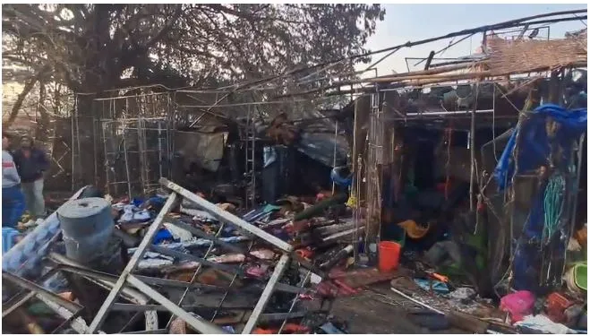 ଭୁବନେଶ୍ୱର ୟୁନିଟ-୧ ହାଟର ଭୟଙ୍କର ଅଗ୍ନିକାଣ୍ଡ