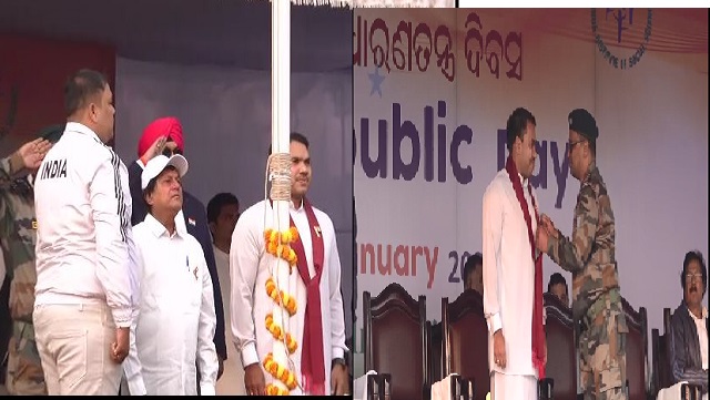 KIIT ଓ KISS ବିଶ୍ୱବିଦ୍ୟାଳୟରେ ୭୭ତମ ସାଧାରଣତନ୍ତ୍ର ଦିବସ ପାଳିତ, ମୁଖ୍ୟ ଅତିଥି ଭାବେ ଯୋଗ ଦେଲେ ଶ୍ରୀଲଙ୍କା ସାଂସଦ ନାମଲ ରାଜପକ୍ଷ
