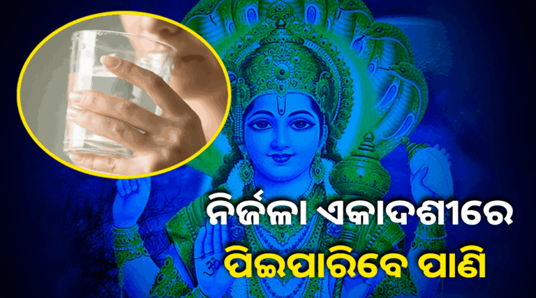 ନିର୍ଜଳା ଏକାଦଶୀ ବ୍ରତ ସମୟରେ ଅଧିକ ଶୋଷ ଲାଗିଲେ ପିଇପାରିବେ ପାଣି, ଜାଣନ୍ତୁ ନିୟମ