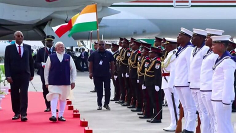 ସେସଲ୍ସ ଗସ୍ତରେ ପ୍ରଧାନମନ୍ତ୍ରୀ ମୋଦୀ
